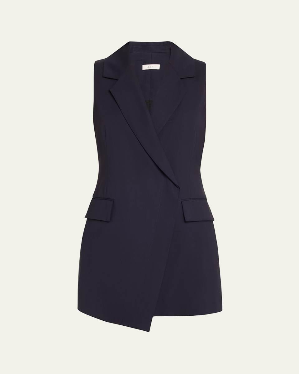 Jocelyn Sleeveless Tailored Mini Dress